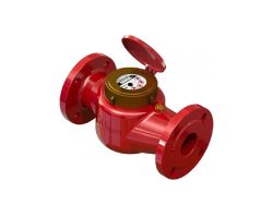 NA-50 vízóra meleg 90°C 300mm 25m3/h, MTW szárazon futó 2" karimás melegvizes vízmérő