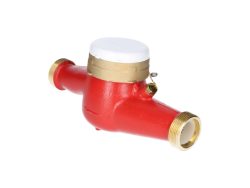 NA-32 vízóra meleg 90°C 5/4" 260mm 10m3/h, MTW szárazon futó 6/4" külső menetes melegvizes vízmérő
