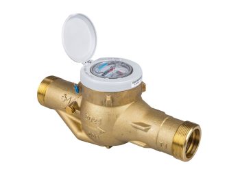 DN50 szárazon futó 2" 300mm 25m3/h hideg vízóra, MTK 2,5" külső menetes vízmérő